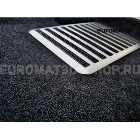 Текстильные 3D коврики Euromat3D Lux в салон для Geely Emgrand X7 (2018-) № EM3D-001401