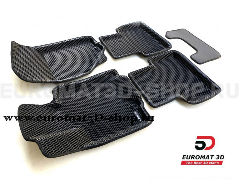 3D коврики Euromat3D EVA в салон для Infiniti QX 50 (2015-2017) № EM3DEVA-002803