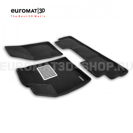 Текстильные 3D коврики Euromat3D Lux в салон для Haval Dargo (2022-) № EM3D-001411