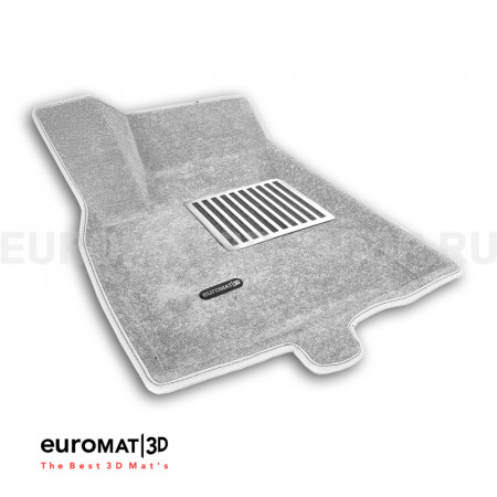Текстильные 3D коврики Euromat3D Lux в салон для Cadillac XT5 (2017-) № EM3D-001307S Светло-серые Текстильные 3D коврики Euromat3D Lux в салон для Cadillac XT5 (2017-) № EM3D-001307S Светло-серые